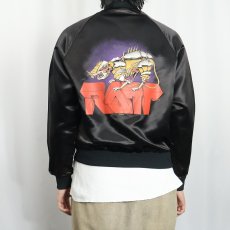 画像4: 1983 RATT メタルバンドサテンジャケット BLACK (4)