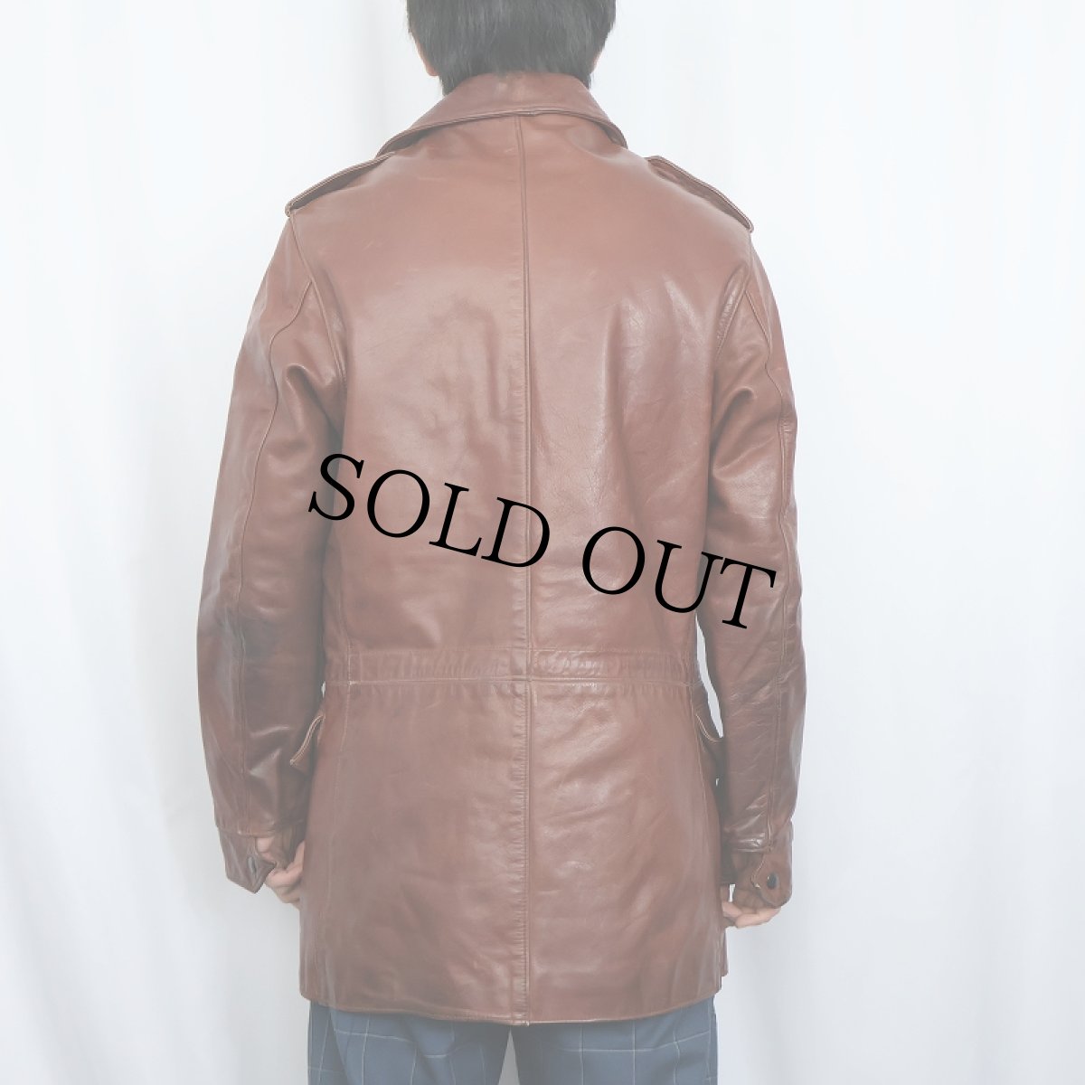 画像6: 70's "M-65 TYPE" レザージャケット SIZE38 (6)