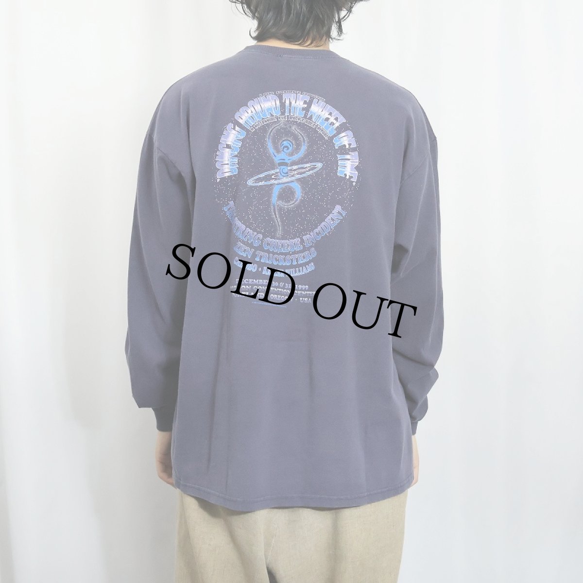 画像4: 1999 Zen Tricksters USA製 "Dancing around the Wheel of Time" トリビュートバンドロンT XL (4)