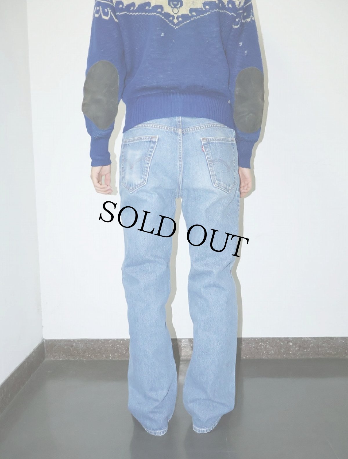 画像5: 2000's Levi's 517 USA製 ブーツカットデニムパンツ W35 (5)