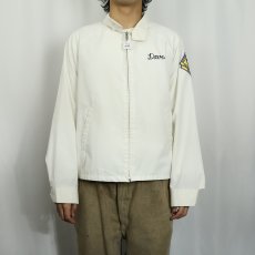 画像3: 70's SPORTSMASTER USA製 "THE BUZZIN' CUZZINS" フロッキープリントスイングトップ L (3)