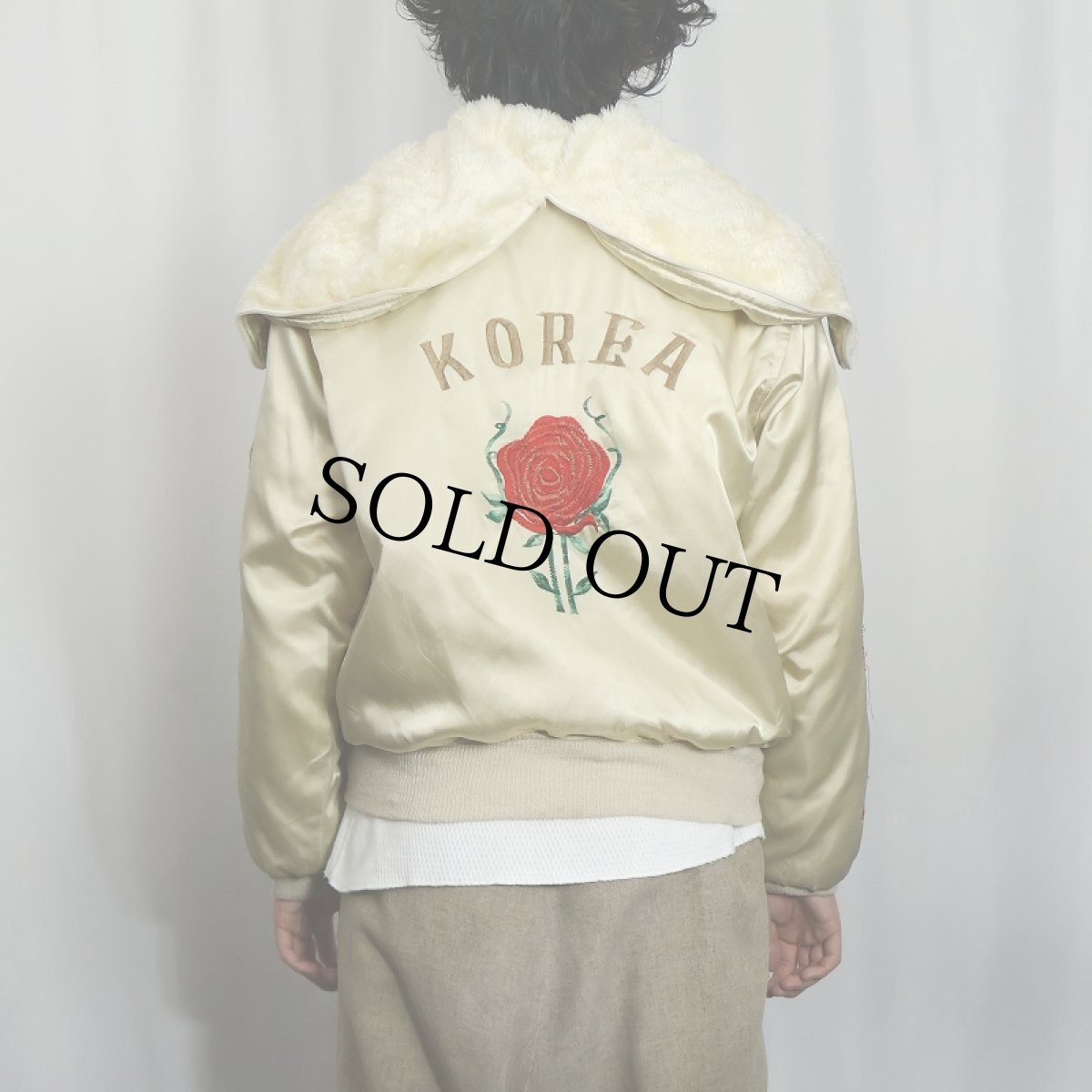 画像4: 80's "KOREA" ラビットフード スーベニアジャケット (4)