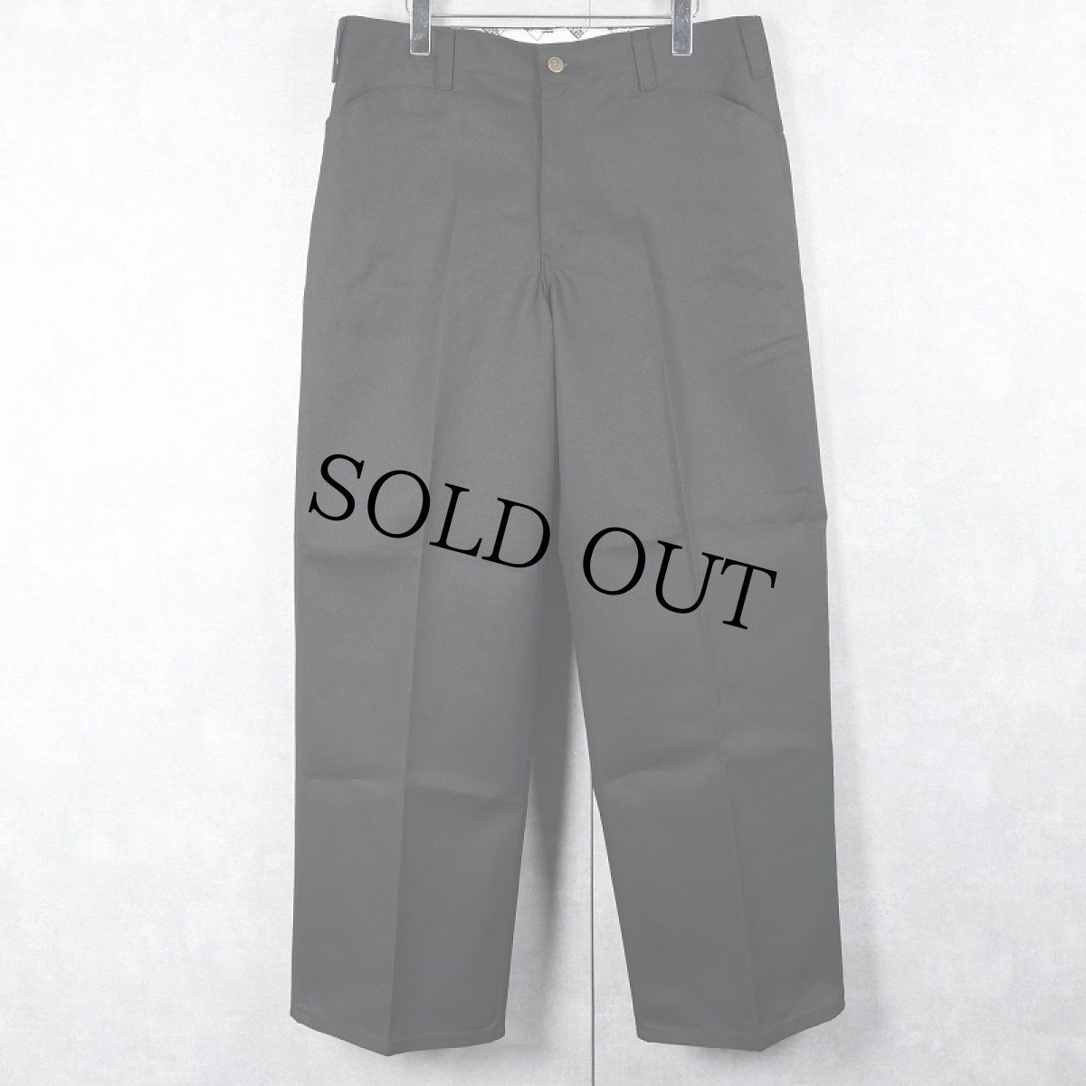 画像2: BEN DAVIS "THE GORILLA CUT" ゴリラカットパンツ BLACK フラッシャー付き未使用品 W34 L32 (2)