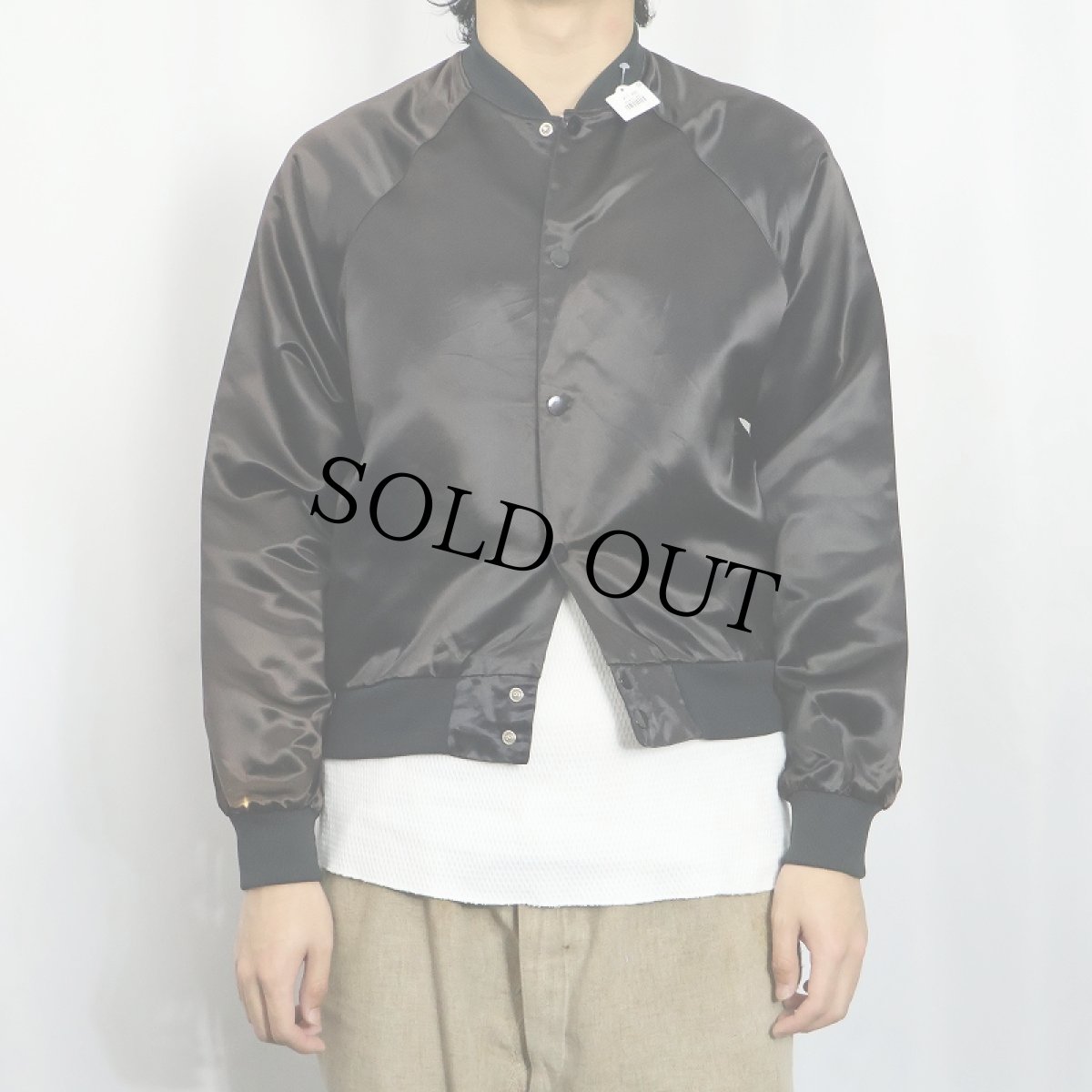 画像3: 1983 RATT メタルバンドサテンジャケット BLACK (3)