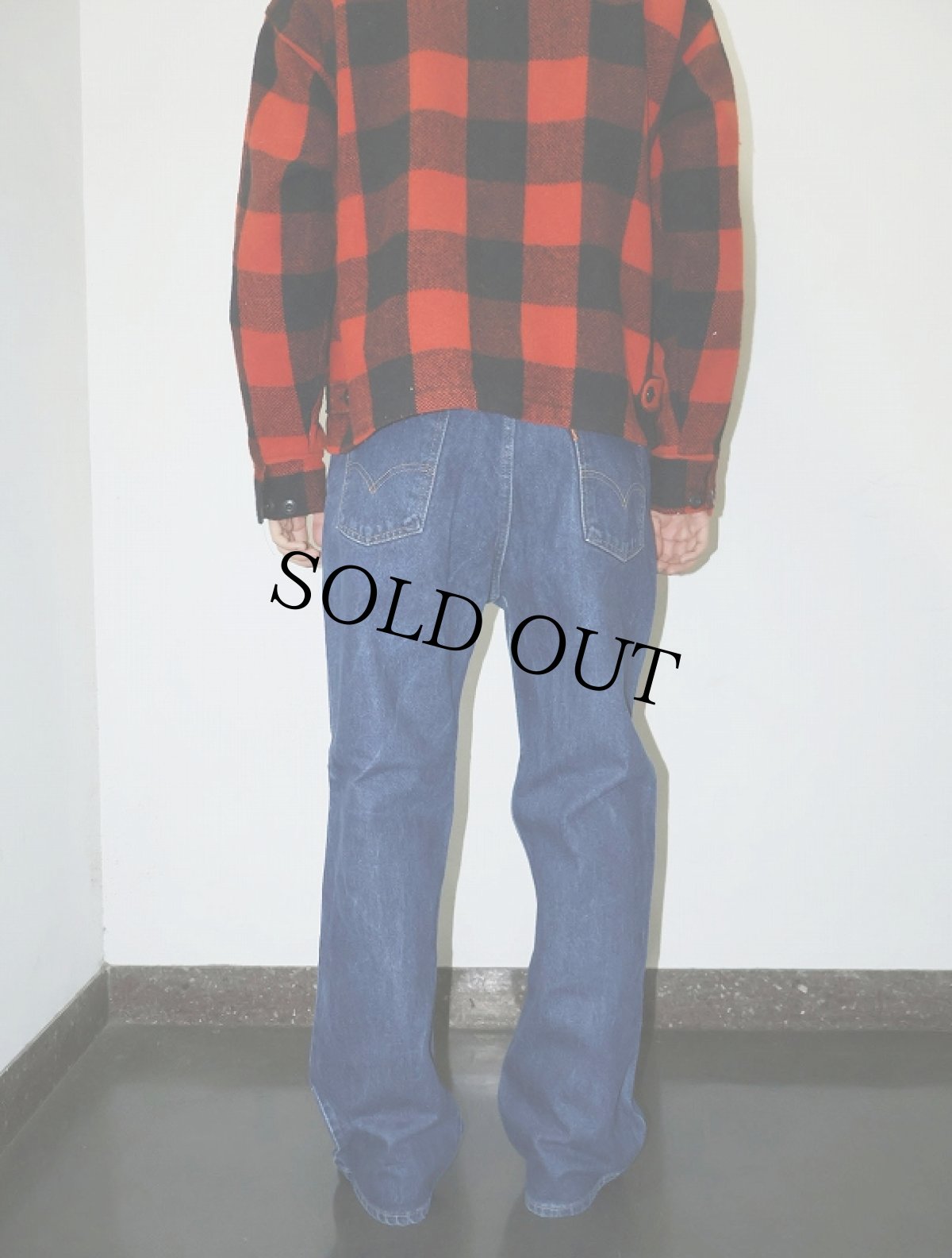 画像3: 90's Levi's 517 USA製 オレンジタブ ブーツカットデニムパンツ W38 (3)