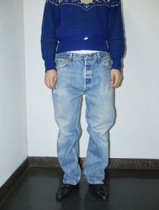 画像2: 2000's Levi's 501XX USA製 デニムパンツ W35 (2)