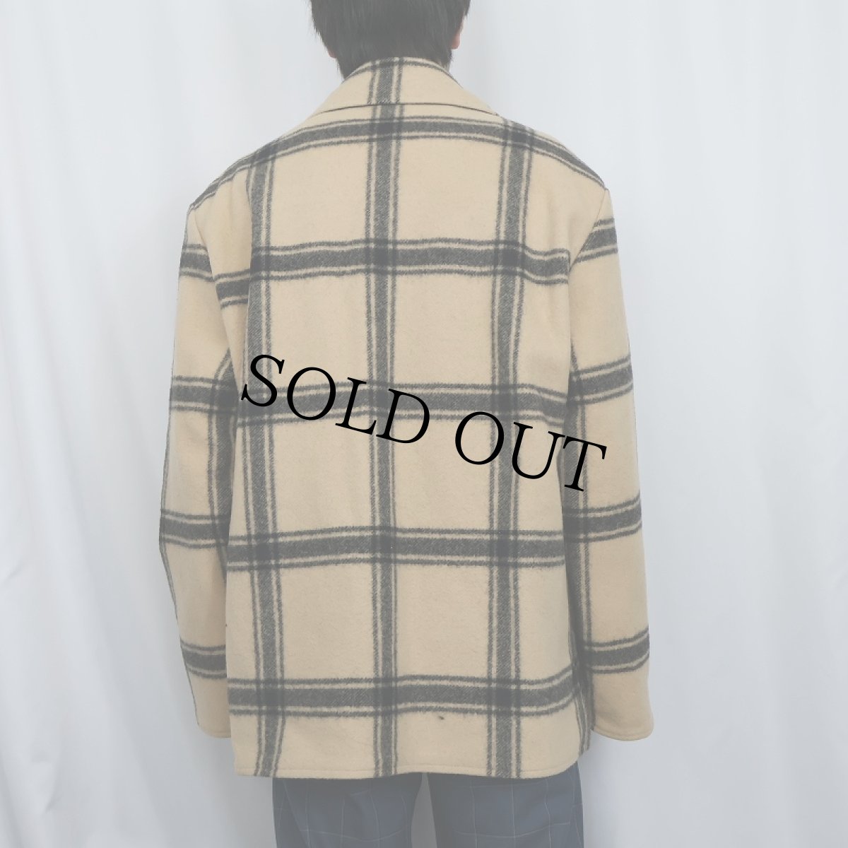 画像4: 70〜80's PENDLETON チェック柄 リバーシブル ウールジャケット  (4)