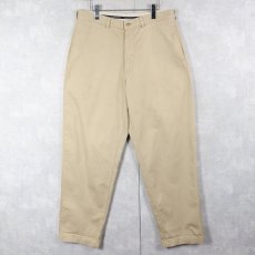 画像1: 90's POLO Ralph Lauren "GORDON PANT" USA製 チノトラウザーズ W33 (1)