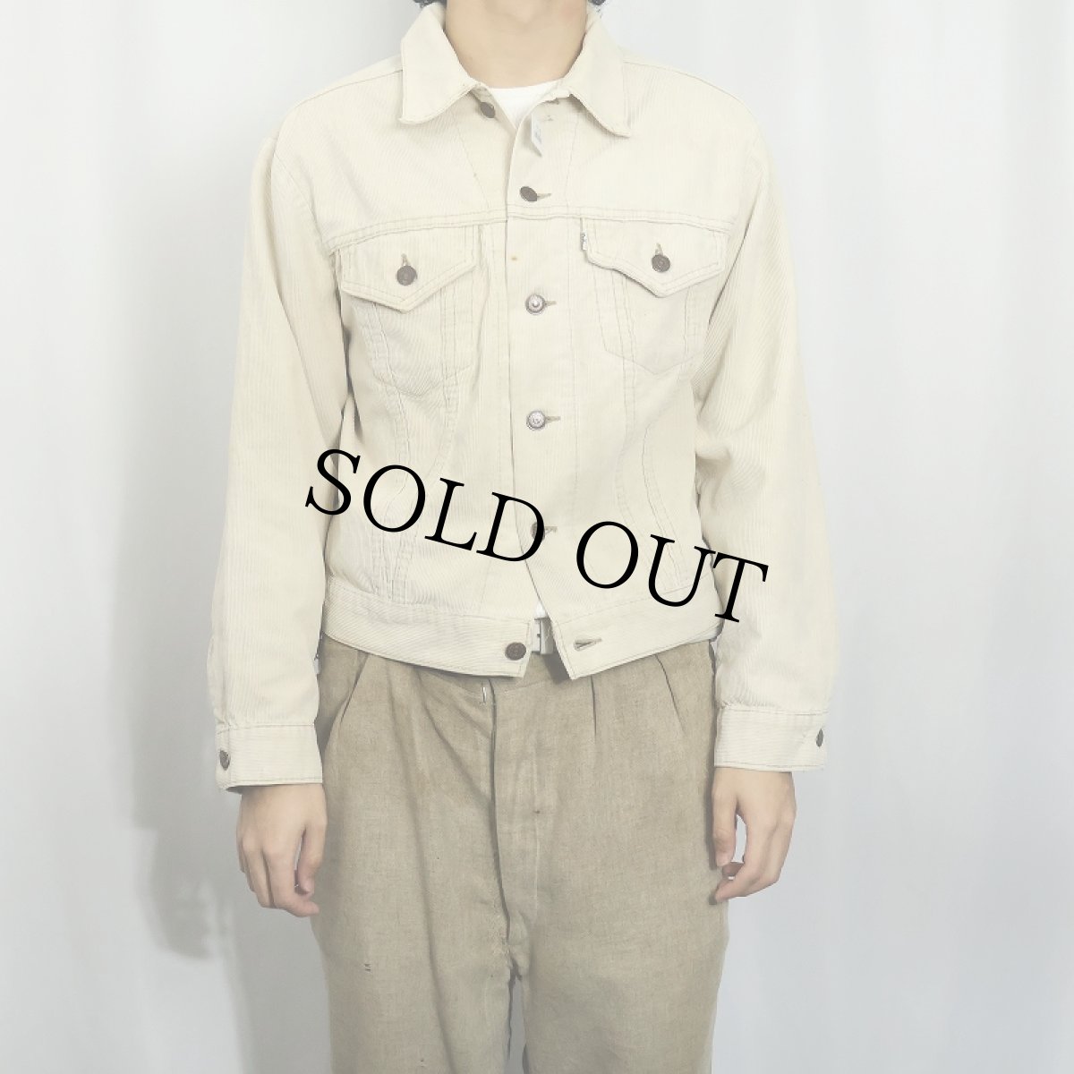 画像2: 70's Levi's コーデュロイジャケット SIZE42 (2)