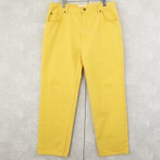 画像3: CORNICHE カラーデニムパンツ W35 (3)