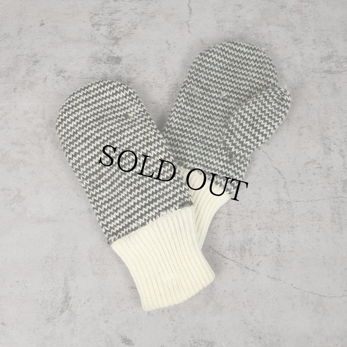 画像1: 〜80's CANADIAN MILITARY ウールミトン (1)