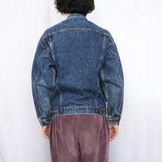 画像3: 80's Levi's 70507-0229 USA製 ギャラクティックウォッシュ デニムジャケット S (3)