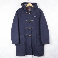 画像1: 60〜70's Gloverall ENGLAND製 ウールダッフルコート NAVY SIZE40 (1)