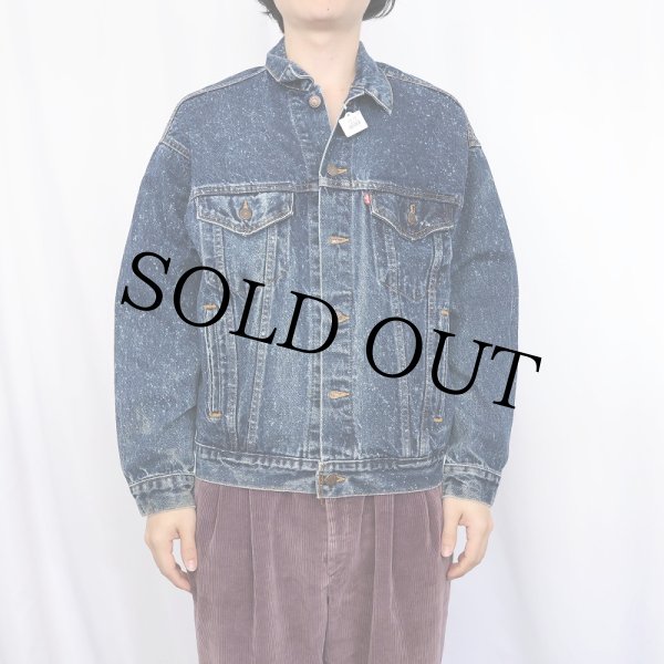 80s 80年代 リーバイス アメリカ製 Gジャン 星屑 | ビンテージ古着屋