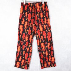 画像3: Mossimo Supply Co. 総柄 フリースイージーパンツ S (3)