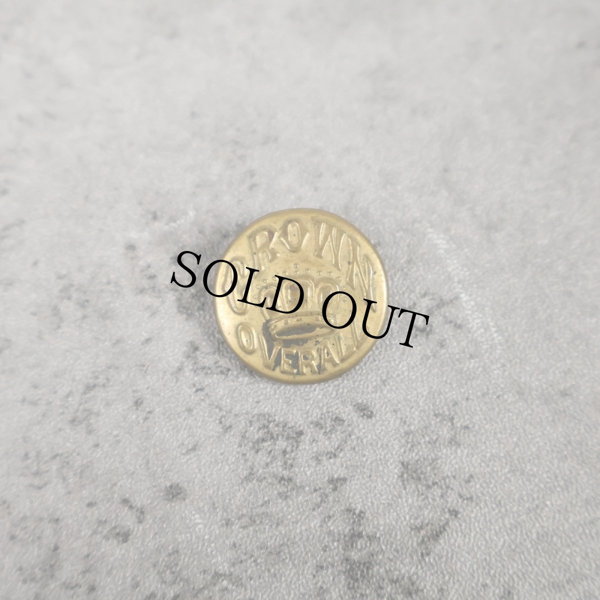 画像1: VINTAGE CROWN OVERALL チェンジボタン (1)