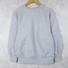 画像1: 90's Champion REVERSE WEAVE USA製 後染め 目無し スウェット M (1)