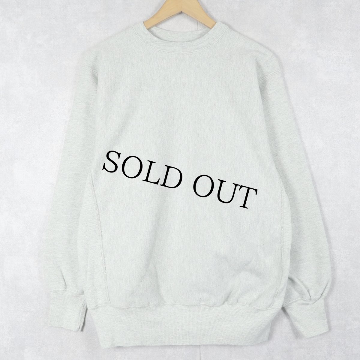 画像1: 90's Champion REVERSE WEAVE USA製 後染め 目無し スウェット XL (1)