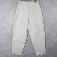 画像1: 50's〜 コットンツイルトラウザーズ W28 (1)