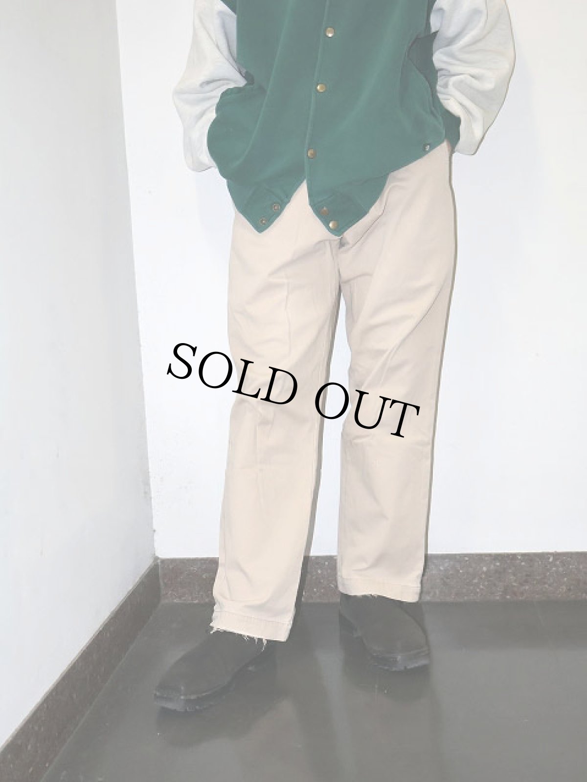 画像1: BILLS KHAKIS USA製 "CLASSIC FIT" チノトラウザーズ W33 (1)