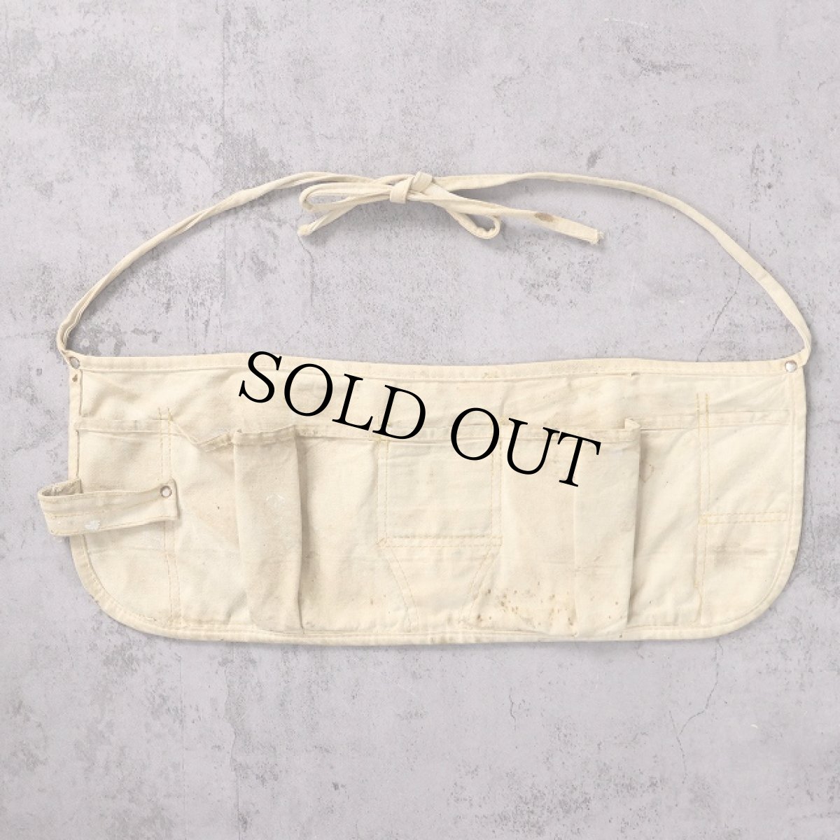 画像1: VINTAGE キャンバス ツールエプロン (1)