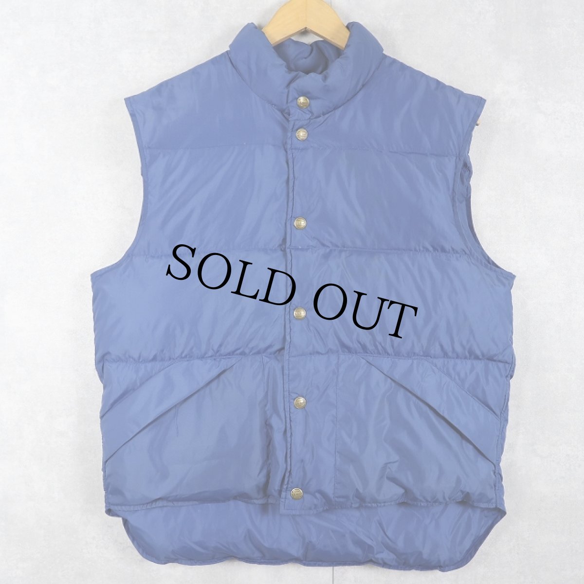 画像1: 80〜90's L.L.Bean ナイロンダウンベスト M (1)