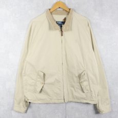 画像1: POLO Ralph Lauren "G-9 TYPE" コットンスイングトップ L (1)