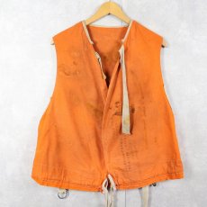 画像1: 50's U.S.COAST GUARD ライフプリザーバーベスト (1)