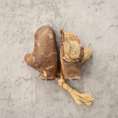 画像1: 〜40's ミニレザーボクシンググローブ (1)