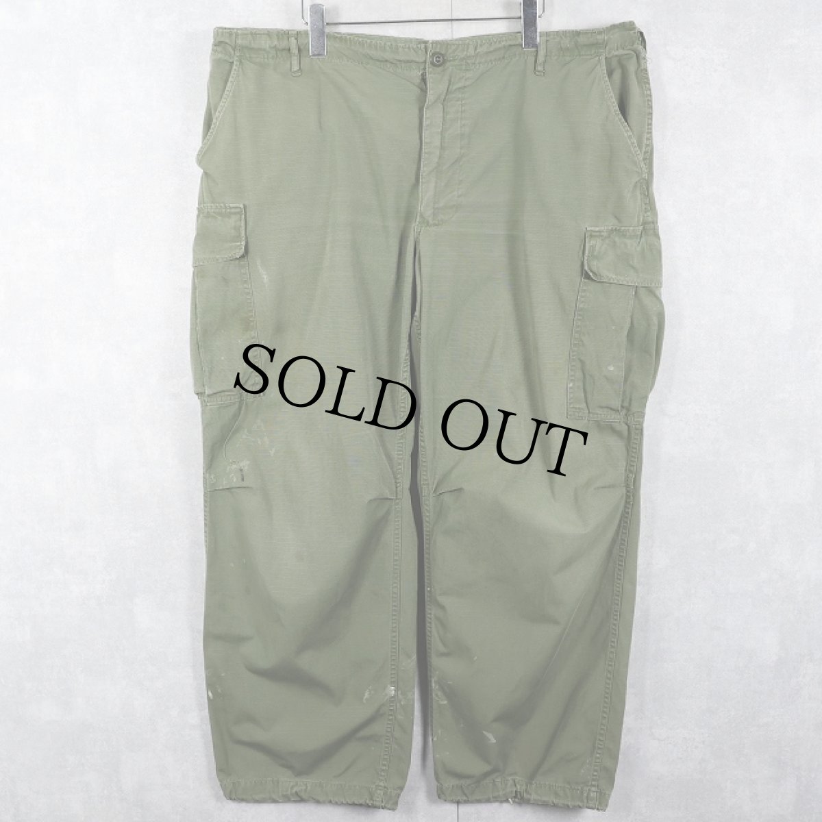 画像1: 60's U.S.ARMY ジャングルファティーグパンツ 5th X-LARGE-REGULAR (1)