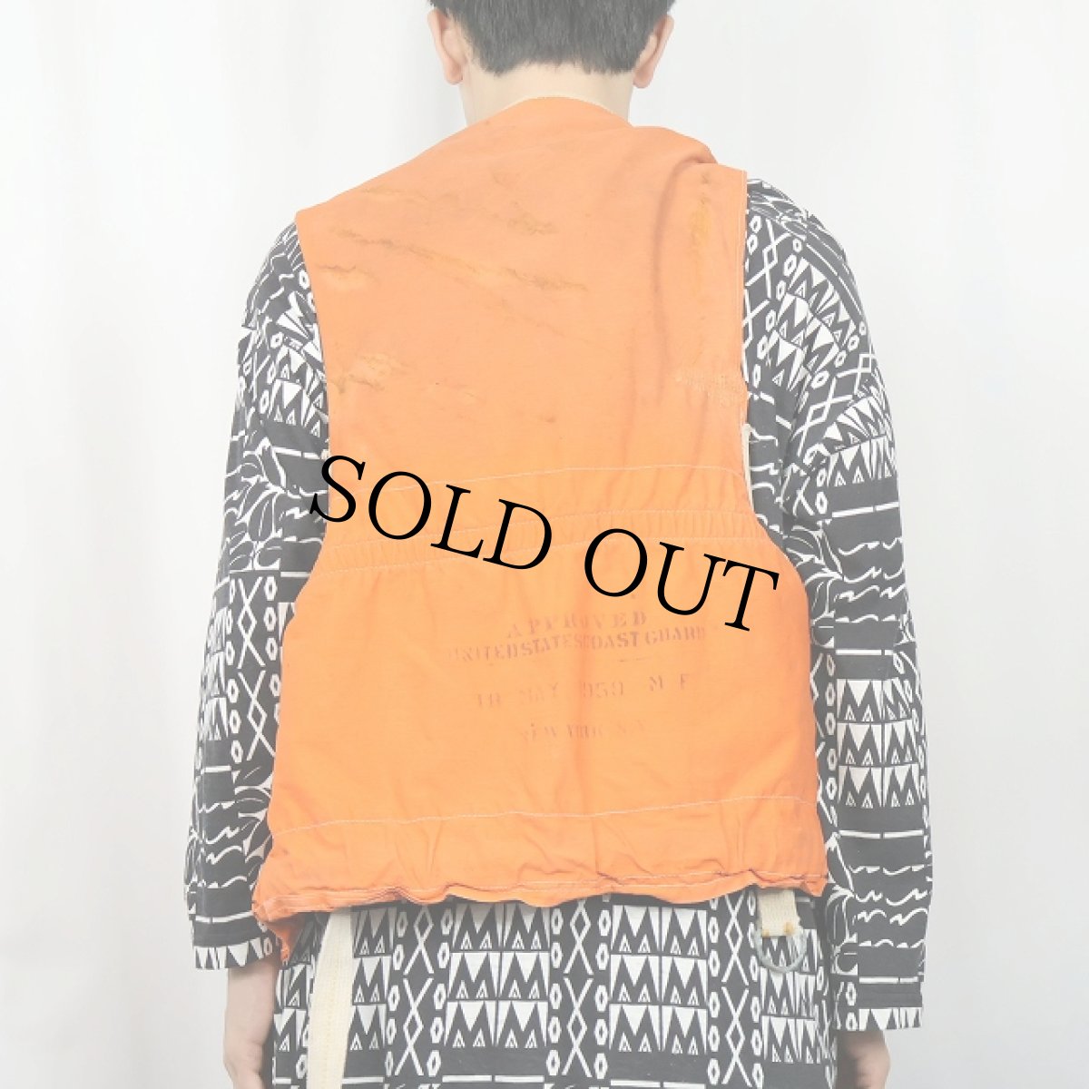 画像5: 50's U.S.COAST GUARD ライフプリザーバーベスト (5)