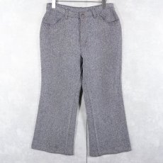 画像2: 70's Levi's for Gals BIGE ウールツイードパンツ W30 (2)
