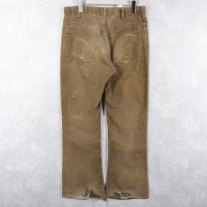 画像2: 80's Levi's ブーツカットコーデュロイパンツ W33 (2)