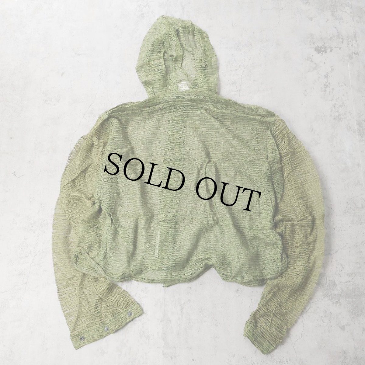 画像3: 80's U.S.ARMY モスキートパーカー LARGE DEADSTOCK  (3)