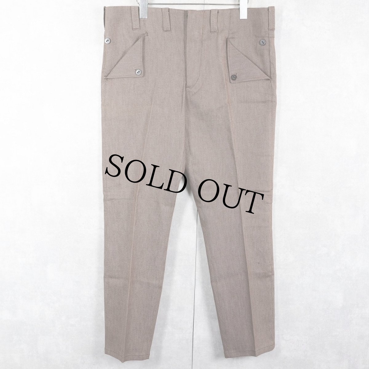 画像1: 70's ストレッチテーパードパンツ W37 (1)