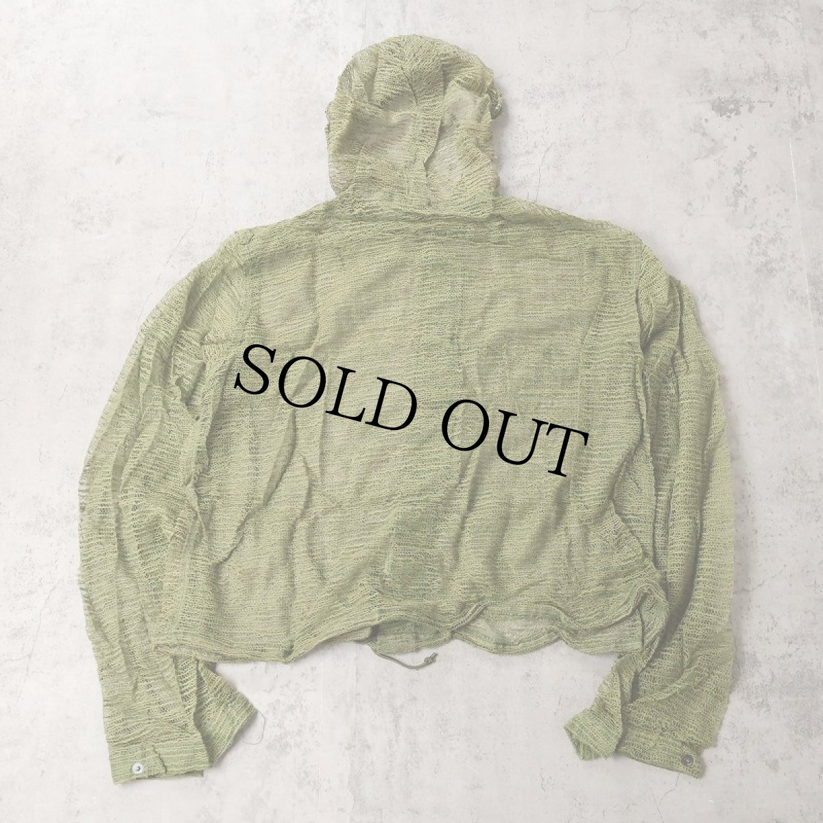 画像3: 80's U.S.ARMY モスキートパーカー LARGE DEADSTOCK  (3)