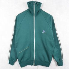 画像1: 70〜80's FRED PERRY NEW ZEALAND製 ロゴ刺繍 サイドライントラックジャケット  (1)