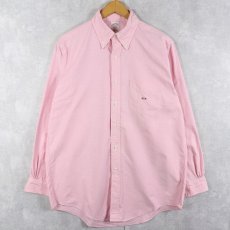画像1: 90's Brooks Brothers USA製 刺繍入り コットンボタンダウンシャツ SIZE16-33 (1)