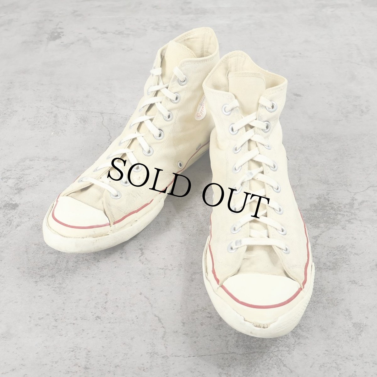 画像1: 70's CONVERSE CHUCK TAYLOR USA製 "一ッ星" キャンバスハイカットスニーカー US11 1/2 (1)