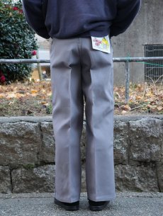 画像6: BEN DAVIS "THE GORILLA CUT" ゴリラカットパンツ LT. GREY フラッシャー付き未使用品 W30 L30 (6)