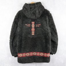 画像1: 70's〜 CLIMATIC チロリアンテープ キルティングライナー フェイクファージャケット (1)