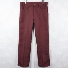 画像3: 80's Levi's 517 USA製 "STA-PREST" PANTS W33 (3)