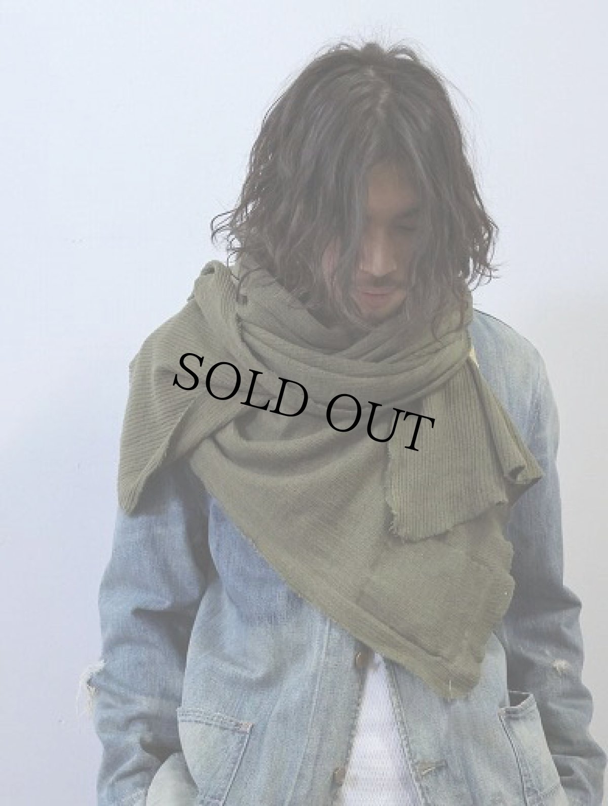 画像4: 80's CANADIAN ARMED FORCE コットンメッシュスカーフ  (4)