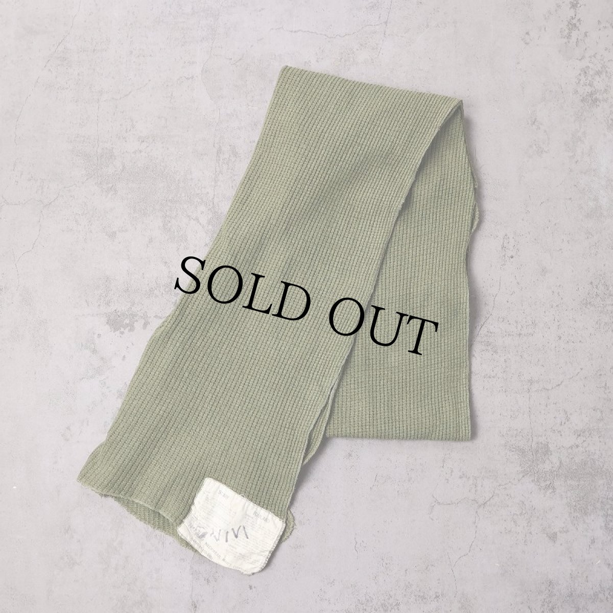 画像3: 80's CANADIAN ARMED FORCE コットンメッシュスカーフ  (3)