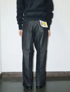 画像5: BEN DAVIS "THE GORILLA CUT" ゴリラカットデニムパンツ BLACK フラッシャー付き未使用品 W30 L30 (5)