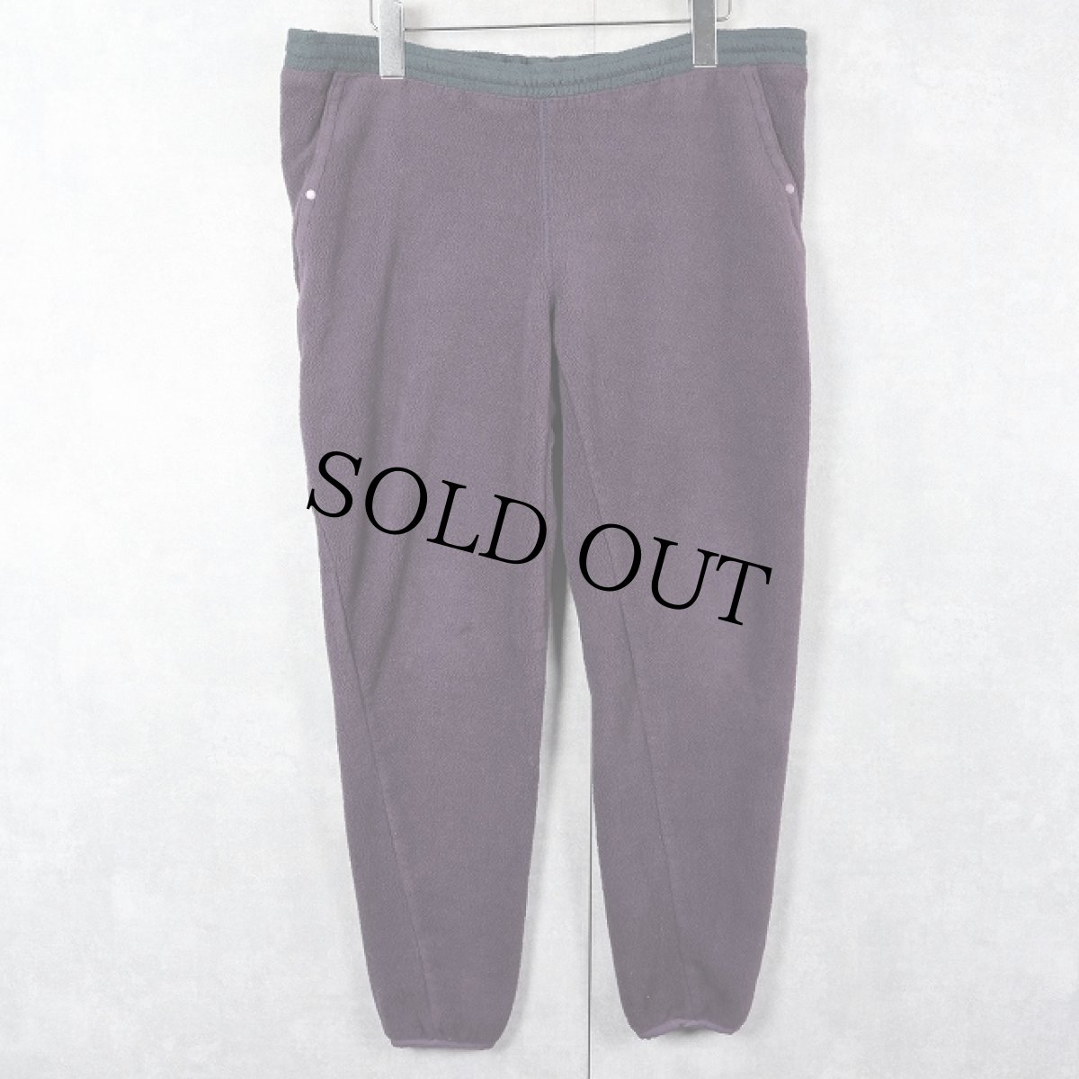 画像1: 90's Patagonia USA製 フリースイージーパンツ M (1)