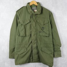 画像1: 70's U.S.ARMY M-65 フィールドジャケット 3rd グレーライナー SMALL-REGULAR (1)