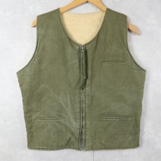 画像1: 50's U.S.MILITARY CIVILIAN デッキベスト (1)