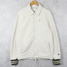 画像1: Champion REVERSE WEAVE 目付き スウェットコーチジャケット M (1)