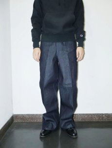 画像5: BEN DAVIS "THE GORILLA CUT" ゴリラカットデニムパンツ INDIGO DENIM フラッシャー付き未使用品 W32 L30 (5)